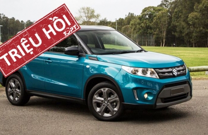 Triệu hồi Suzuki Vitara tại Việt Nam do lỗi ở hệ thống treo